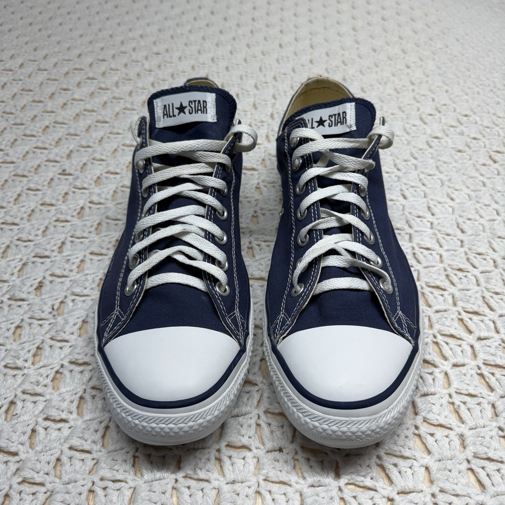Converse All Star Chuck Taylor Sneakers Mens 15 /Women 17 Shoes Blue D7 1008 M88 - Picture 4 of 10